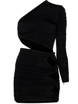 Alex Perry Keats one-shoulder minidress - Black