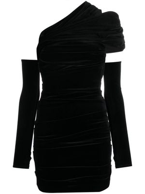 Alex Perry Laken one-shoulder ruched minidress - Black