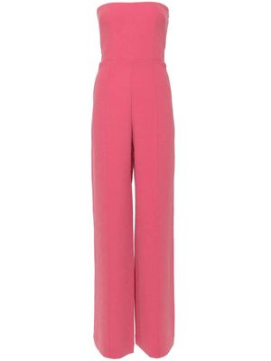 Alex Perry strapless wide-leg jumpsuit - Pink