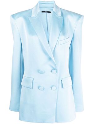 Alex Perry Wells double-breasted blazer - Blue