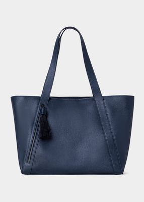Alexa Zip Leather Tote Bag