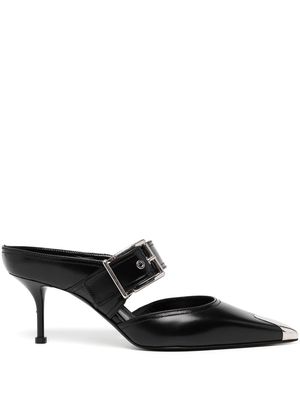 Alexander McQueen 65mm pointed-toe mules - Black
