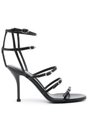 Alexander McQueen 95mm leather sandals - Black