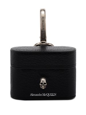 Alexander McQueen Airpod Pro skull charm case - Black