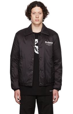 Alexander McQueen Black Polyester Jacket