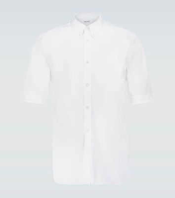 Alexander McQueen Brad Pitt cotton shirt