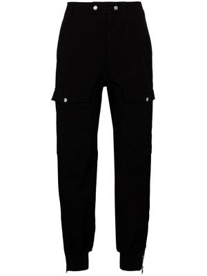 Alexander McQueen cargo track pants - Black
