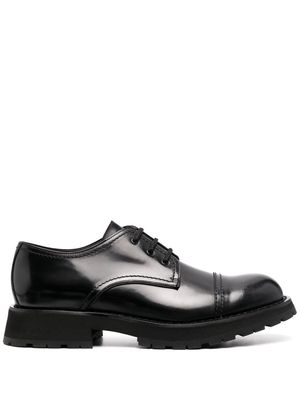 Alexander McQueen chunky-sole derby shoes - Black