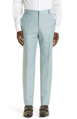 Alexander McQueen Classic Suit Trousers in Paradise Blue