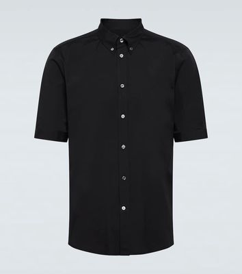 Alexander McQueen Cotton-blend poplin shirt