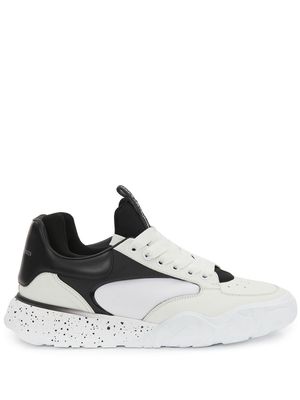 Alexander McQueen Court Tech leather sneakers - White