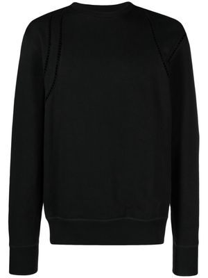Alexander McQueen cut-out detail sweatshirt - Black