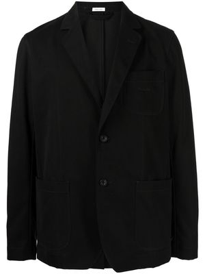 Alexander McQueen Decon cotton blazer - Black