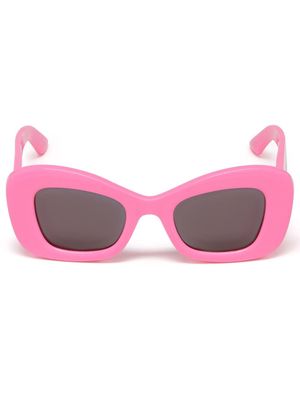 Alexander McQueen Eyewear Bold cat eye-frame sunglasses - Pink