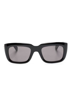 Alexander McQueen Eyewear Floating Skull square-frame sunglasses - Black