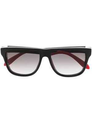 Alexander McQueen Eyewear gradient square-frame sunglasses - Black