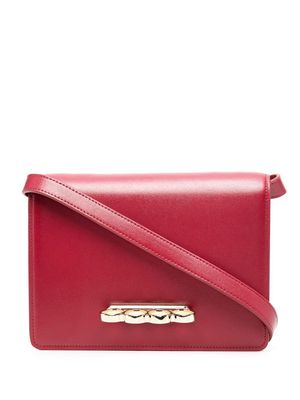 Alexander McQueen Four Ring shoulder bag - Red