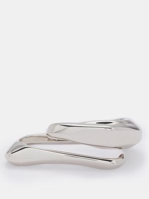 Alexander Mcqueen - Gaze Three-finger Ring - Womens - Silver