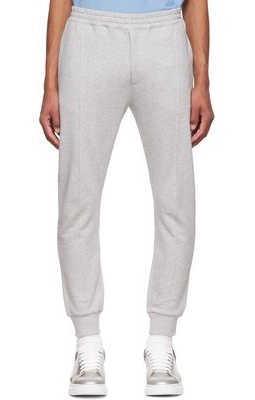 Alexander McQueen Gray Cotton Lounge Pants