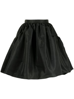 Alexander McQueen high-waisted A-line skirt - Black