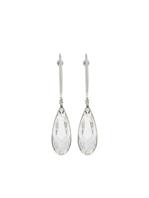 Alexander McQueen jewelled stick earrings - Silver