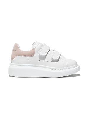 Alexander McQueen Kids touch-strap sneakers - White