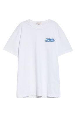 Alexander McQueen Logo Graphic T-Shirt in White
