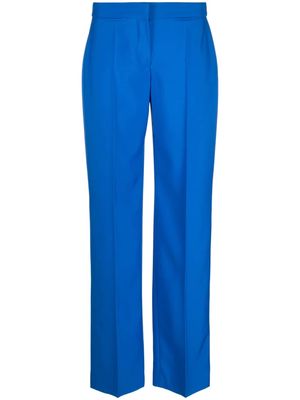 Alexander McQueen low-rise tailored trousers - Blue