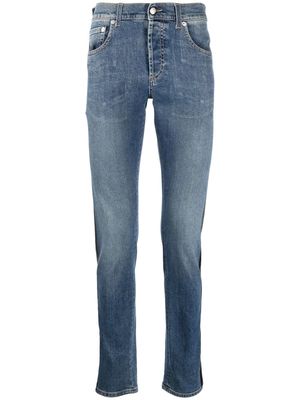 Alexander McQueen mid-rise skinny jeans - Blue