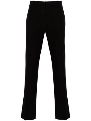 Alexander McQueen mid-rise tailored trousers - Black