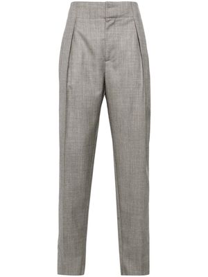 Alexander McQueen mid-rise tailored trousers - Grey