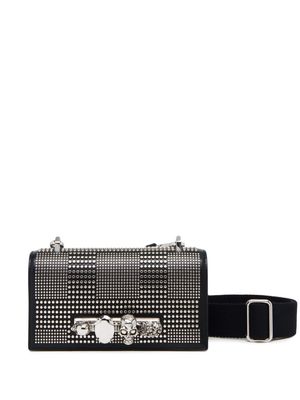 Alexander McQueen mini The Knuckle satchel bag - Black