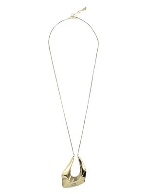 Alexander McQueen Modernist pendant necklace - Gold