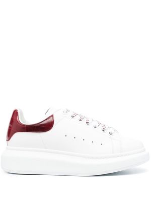 Alexander McQueen Oversized embossed sneakers - White