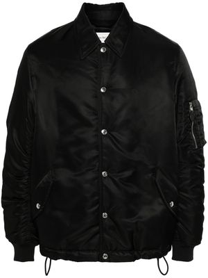 Alexander McQueen padded bomber jacket - Black