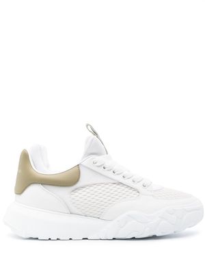 Alexander McQueen panelled chunky sneakers - White