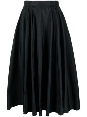 Alexander McQueen pocket-detail A-line skirt - Black