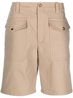 Alexander McQueen pocket-detail bermuda shorts - Neutrals