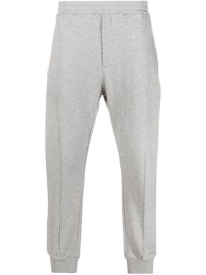 Alexander McQueen rear logo-patch detail track pants - Grey