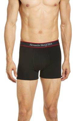 Alexander McQueen Selvedge Boxer Briefs in Black