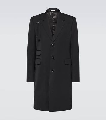 Alexander McQueen Single-breasted wool coat
