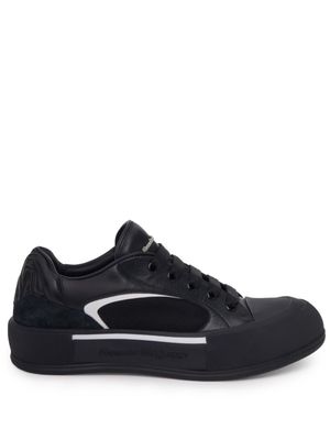 Alexander McQueen Skate Deck Plimsoll sneakers - Black