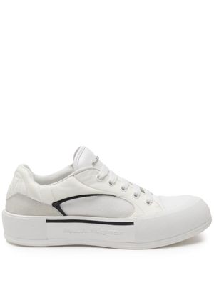Alexander McQueen Skate Deck Plimsoll sneakers - White