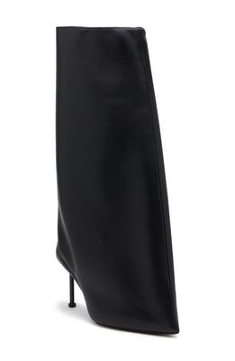 Alexander McQueen Slash Flare Boot in Black