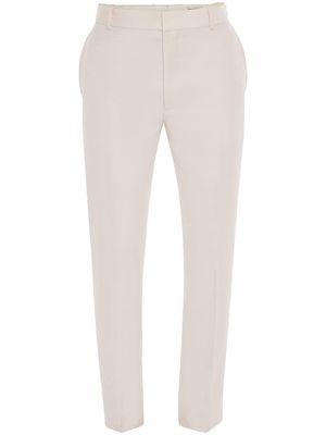 Alexander McQueen slim-fit tailored trousers - Neutrals