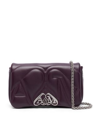 Alexander McQueen small The Seal crossbody bag - Purple