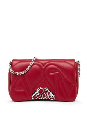 Alexander McQueen small The Seal shoulder bag - Red