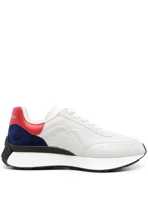 Alexander McQueen Sprint Runner leather sneakers - White