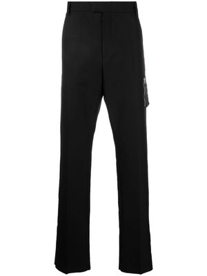 Alexander McQueen straight-leg cut trousers - Black