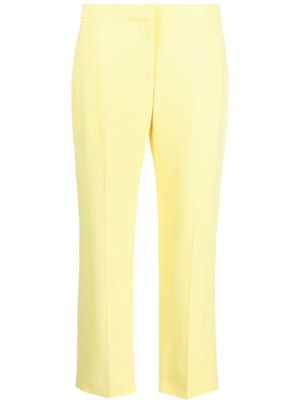 Alexander McQueen tailored cropped trousers - Yellow